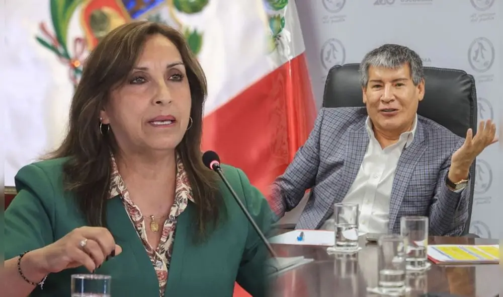 Dina Boluarte y Wilfredo Oscorima son investigados por el caso Rolex, que incluiría favores políticos como presupuestos para obras, según la Fiscalía. Foto: composición La República Dina Boluarte y Wilfredo Oscorima son investigados por el caso Rolex, que incluiría favores políticos como presupuestos para obras, según la Fiscalía. Foto: composición La República