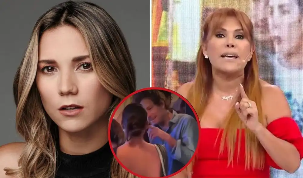 María Grazia Gamarra y su esposo se casaron en el 2019. Foto: Composición LR/María Grazia Gamarra/Instagram/Captura ATV