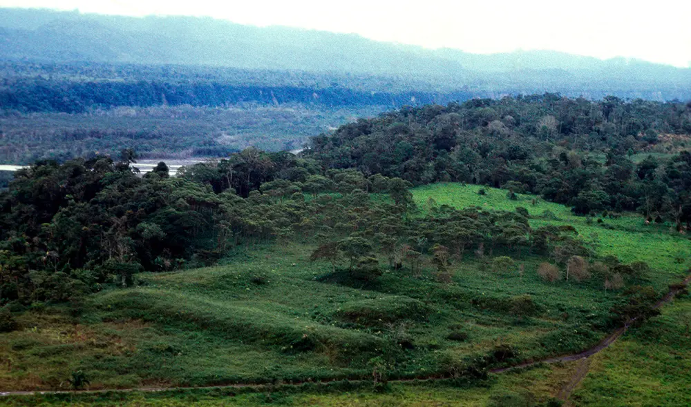La civilización se extendió por el Valle del Upano, en Ecuador. Foto: Stéphen Rostain La civilización se extendió por el Valle del Upano, en Ecuador. Foto: Stéphen Rostain