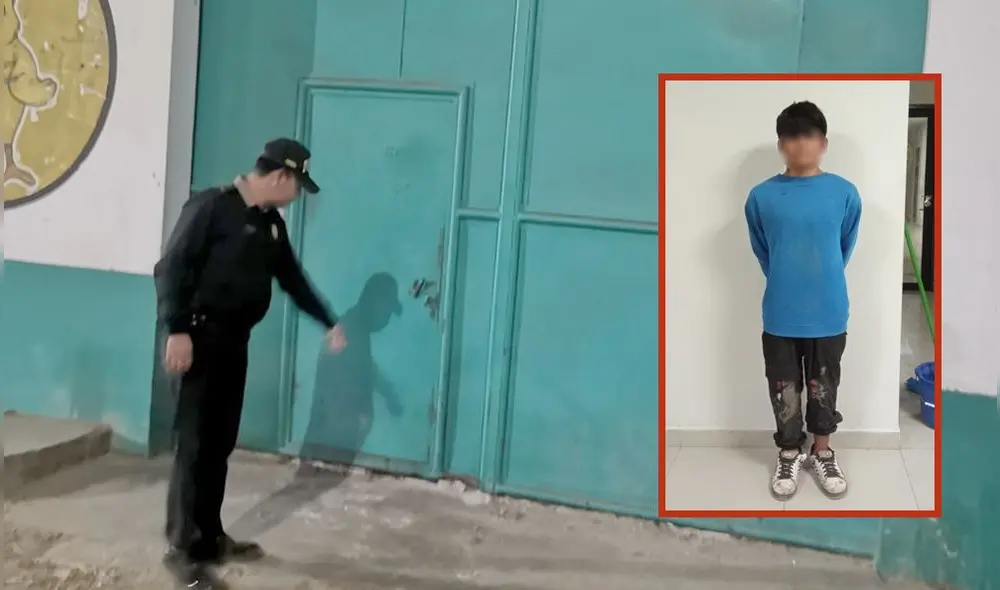 Uno de los menores de edad quedó retenido en Trujillo. Foto: composición LR/cortesía