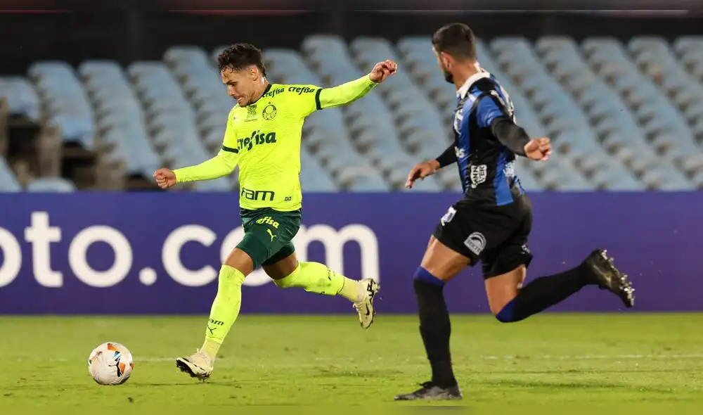 Palmeiras anotó 2 goles en los descuentos. Foto: Palmeiras Palmeiras anotó 2 goles en los descuentos. Foto: Palmeiras