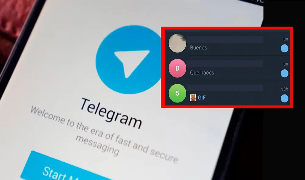 El app Telegram cuenta con 800 millones de usuarios registrados hasta el año 2023. Foto: composición LR/Tecno.net