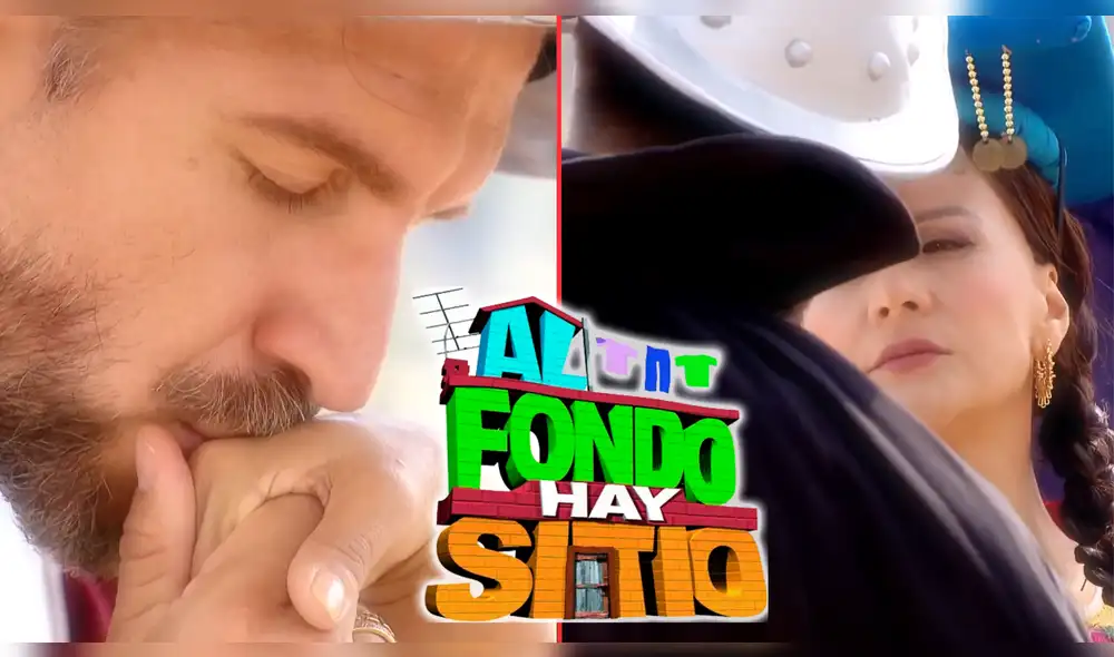 ¿Nuevo capítulo de 'Al fondo hay sirio' revela posible beso de Charo con Xavi?. Foto: composición/LR/américatv ¿Nuevo capítulo de 'Al fondo hay sirio' revela posible beso de Charo con Xavi?. Foto: composición/LR/américatv