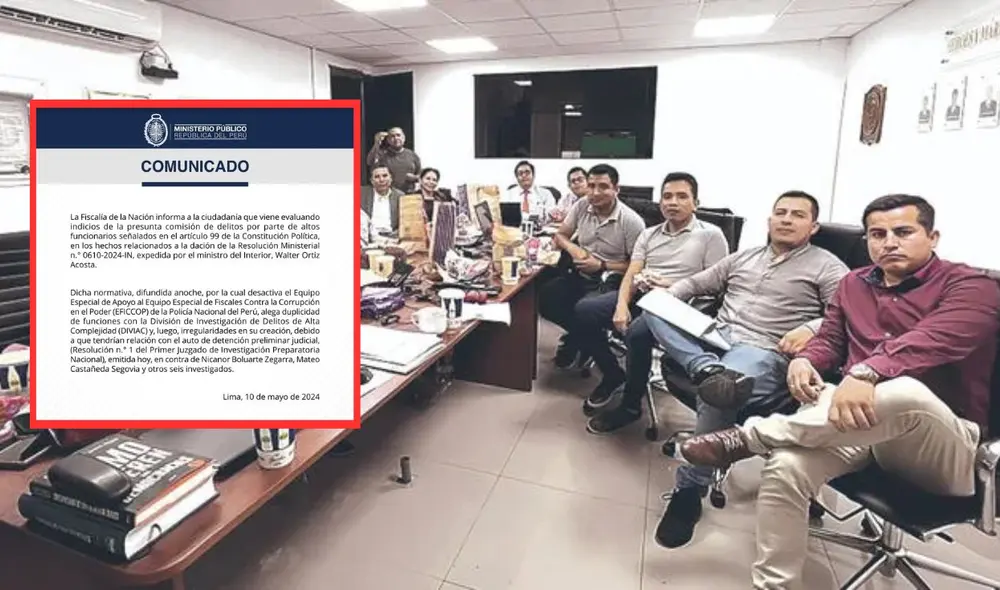 El Ministerio Público indicó que observará la decisión del Ministerio del Interior. Foto: composición LR El Ministerio Público indicó que observará la decisión del Ministerio del Interior. Foto: composición LR