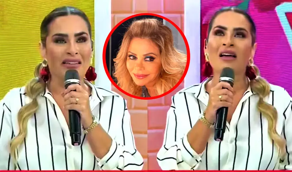 Ethel Pozo recordó también a sus tías por acompañarla durante su niñez. Foto: composición LR/América TV