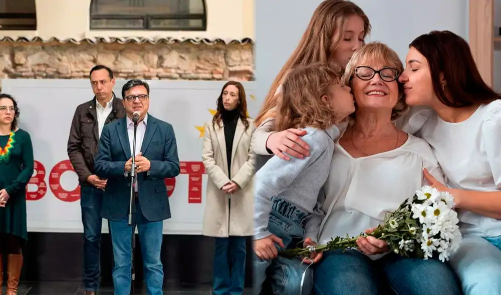 La Policía bogotana desplegará más de 9.000 agentes por el Día de la Madre con el propósito de mantener la paz y prevenir conflictos en las calles. Foto: composición LR/Alcaldía de Bogotá/Radio Nacional de Colombia