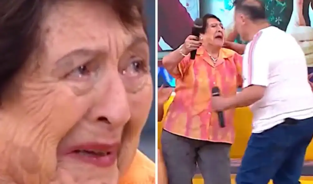 La mamá de Carloncho fue invitada a 'Mande quien mande'. Foto: composición LR/América TV