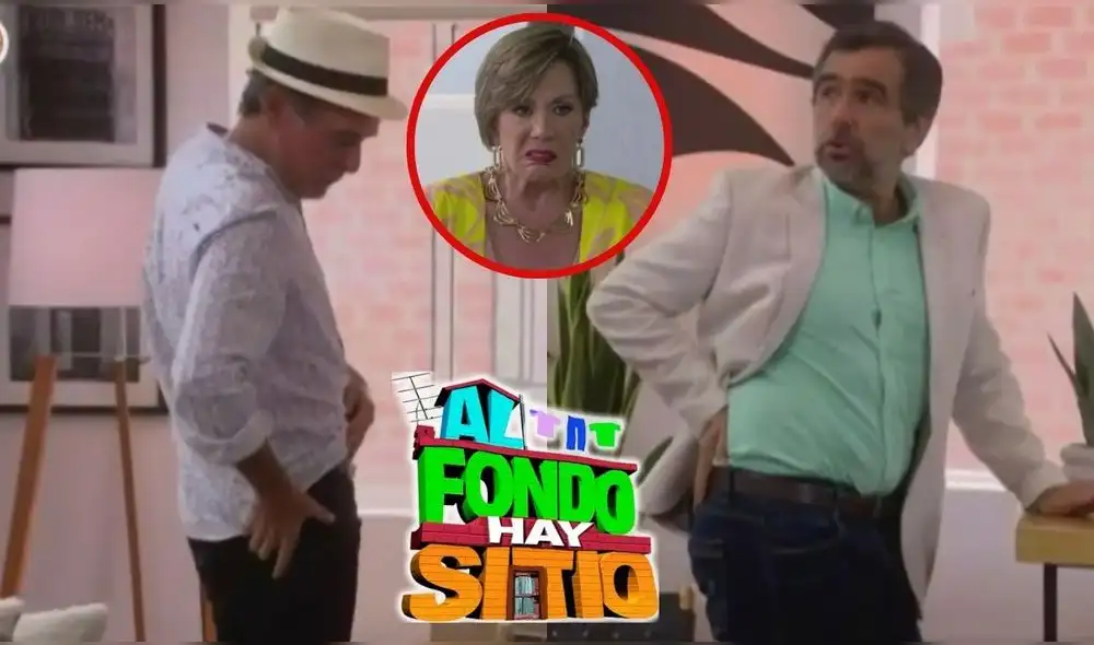 'Al fondo hay sitio': Diego amenaza a Xavi por coquetear con su ex Francesca. Foto: composición LR/América TV