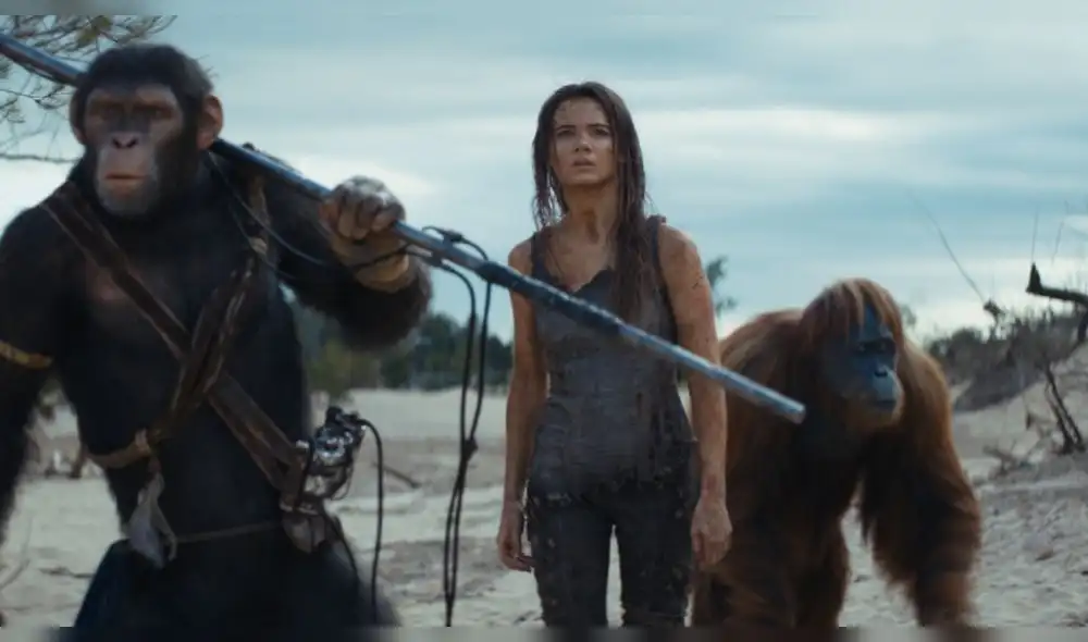 El planeta de los simios nuevo reino se estrenó en Perú con un debut auspicioso. Ha conquistado a la critica de EE.UU. Foto: Difusión El planeta de los simios nuevo reino se estrenó en Perú con un debut auspicioso. Ha conquistado a la critica de EE.UU. Foto: Difusión