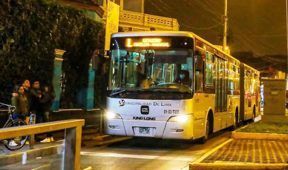 La ATU informó los horarios y estaciones habilitadas para el denominado servicio 'lechucero' del Metropolitano. Foto: Andina. La ATU informó los horarios y estaciones habilitadas para el denominado servicio 'lechucero' del Metropolitano. Foto: Andina.