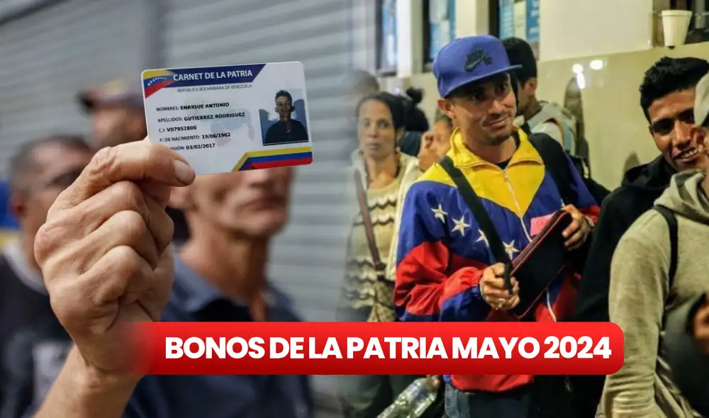 Los bonos se pueden transferir a familiares por medio del Sistema Patria. Foto: composición LR/EFE/El Nacional Los bonos se pueden transferir a familiares por medio del Sistema Patria. Foto: composición LR/EFE/El Nacional