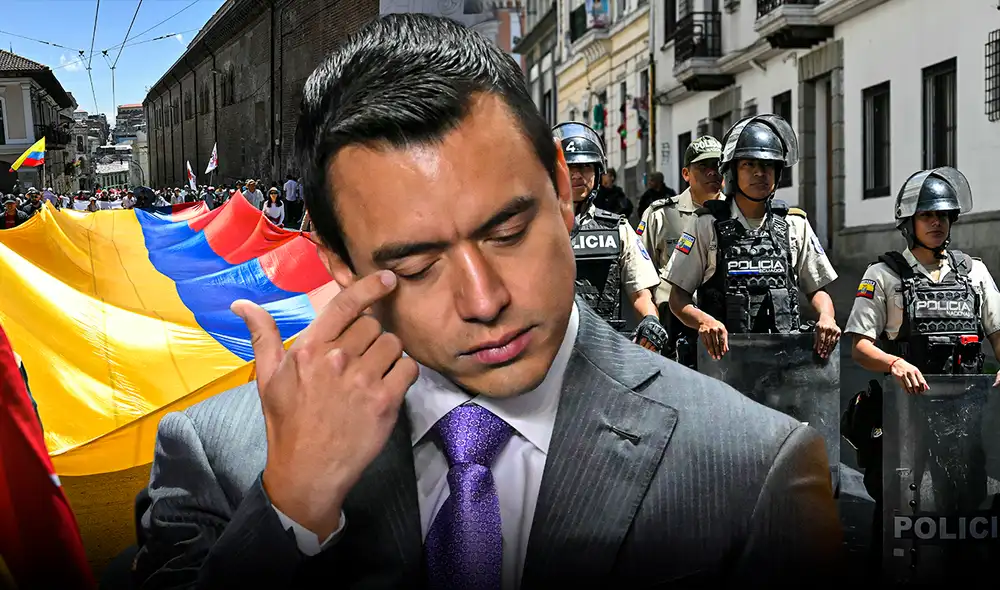 La declaración por parte del máximo tribunal de garantías en Ecuador tuvo 7 votos a favor y 2 en contra. Foto: Composición LR/AFP.