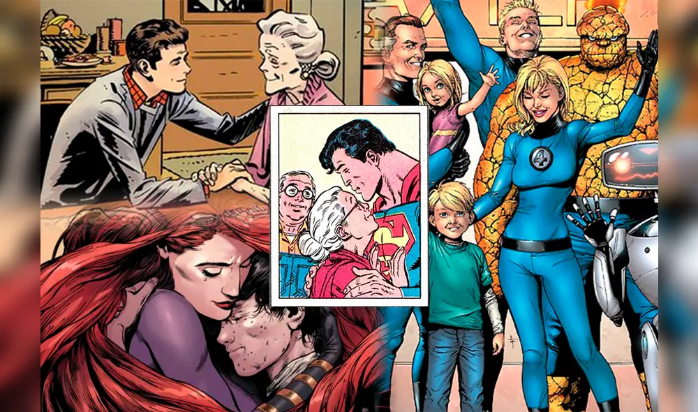 Las icónicas superheroínas de Marvel y DC también tuvieron un momento importante al recibir en sus brazos a sus hijos o hijas. Foto: composición LR/Marvel/DC