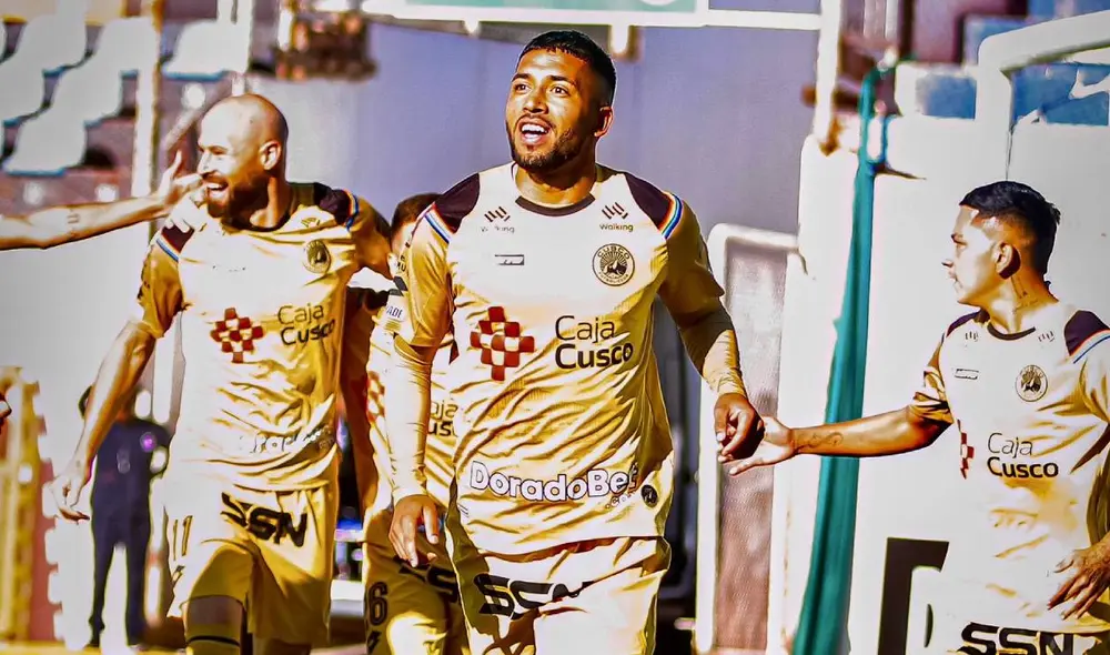 Cusco FC sumó una importante victoria como local ante los tricolores. Foto: Liga 1