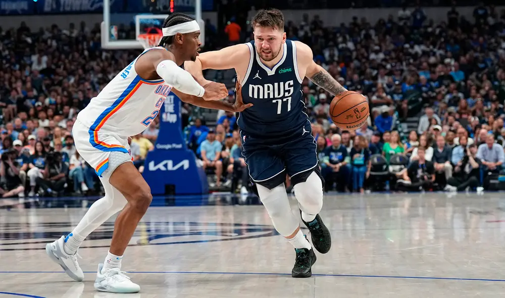 El próximo juego de Mavericks vs. Thunder será este lunes 13 de mayo. Foto: AFP