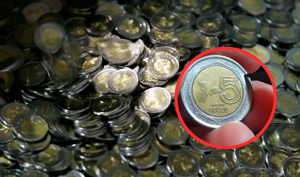 La moneda tiene un diámetro de 24,32 milímetros y un peso de 6,67 gramos. Foto: Composición LR / Andina.