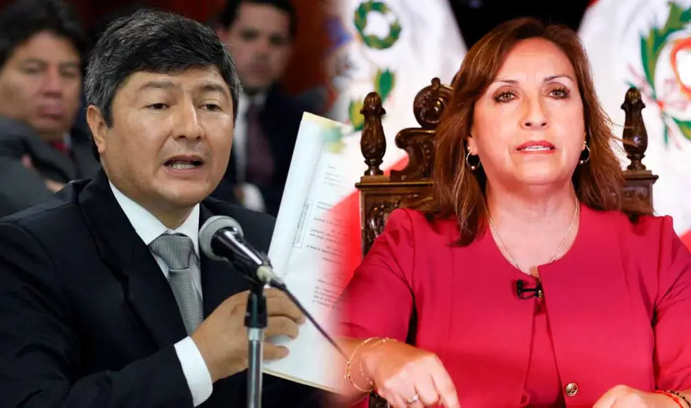 Mateo Castañeda habría coordinado acciones a favor de Nicanor Boluarte y la presidenta Dina Boluarte. Foto: composición LR/Andina