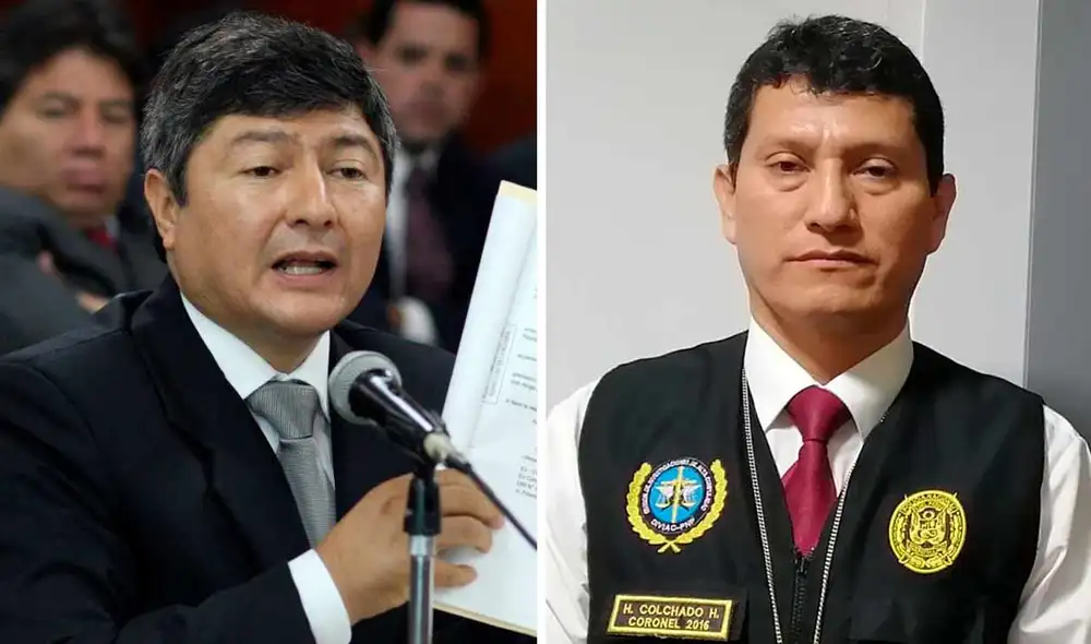 Según la investigación fiscal, el abogado Castañeda habría propuesto beneficios a los coroneles de la PNP para colaborar en el caso contra Nicanor Boluarte. Foto: composición LR/Andina