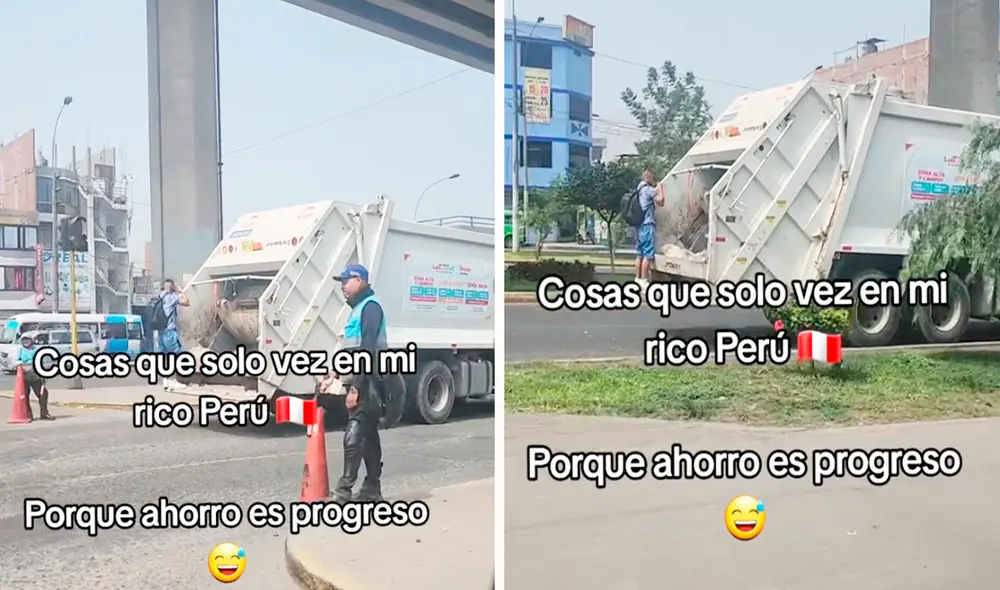 Las imágenes dejaron sorprendidos a usuarios en redes, pues consideraron un traslado peligroso y fuera de lo común. Foto: composición LR/TikTok/@carloscava21 Las imágenes dejaron sorprendidos a usuarios en redes, pues consideraron un traslado peligroso y fuera de lo común. Foto: composición LR/TikTok/@carloscava21