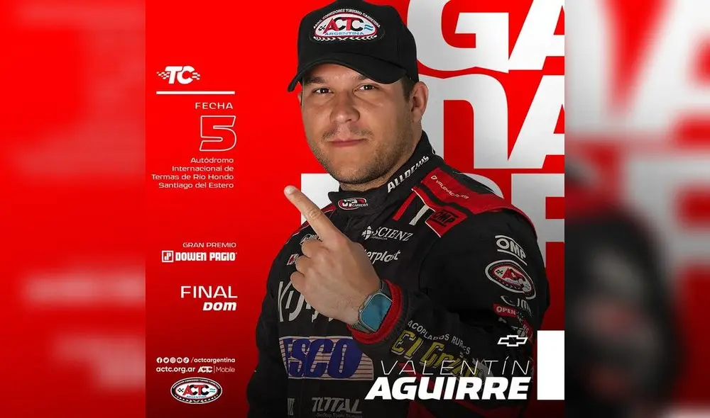 El Turismo Carretera se jugó HOY en Termas de Río Hondo por decimooctava vez. Foto: actcargentina/X