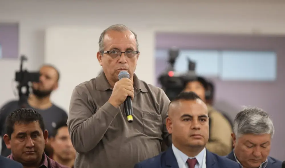 Nicanor Boluarte fue gerente de la Municipalidad de Comas en el 2019. Foto: La República Nicanor Boluarte fue gerente de la Municipalidad de Comas en el 2019. Foto: La República