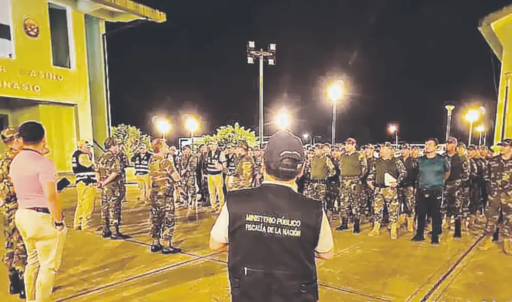 búsqueda. Los operativos son constantes en esa zona. Foto: difusión