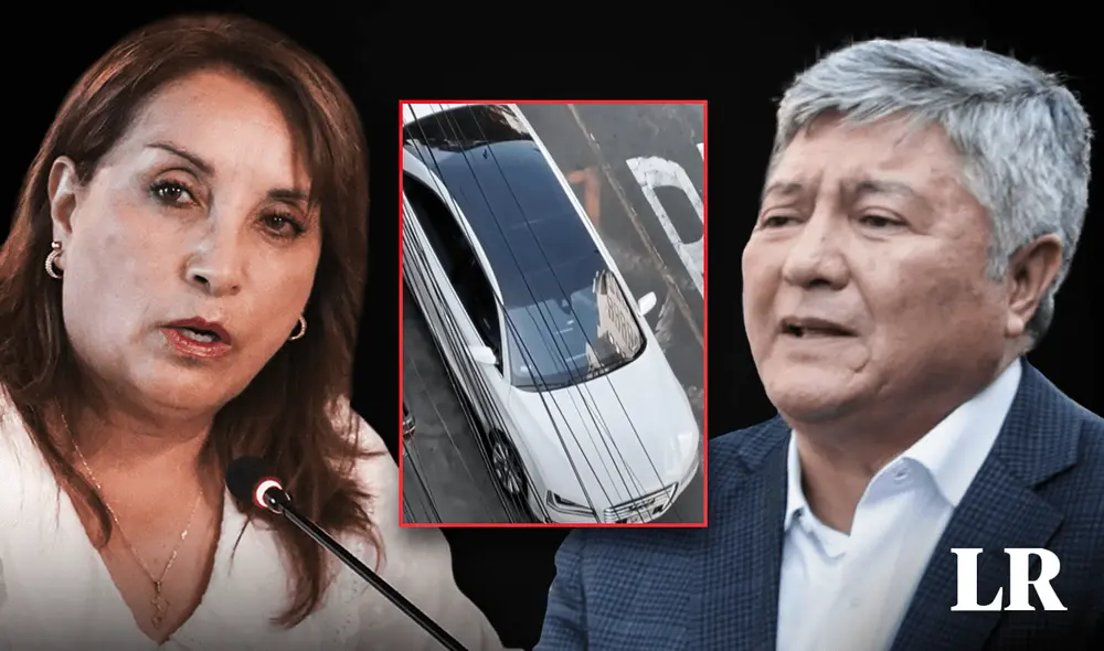 Boluarte Zegarra emitió este domingo un saludo por el Día de la Madre, pero no se refirió a su extraña visita al estudio jurídico de su abogado detenido por la PNP. Foto: composición LR Fabrizio Oviedo/captura Panorama.