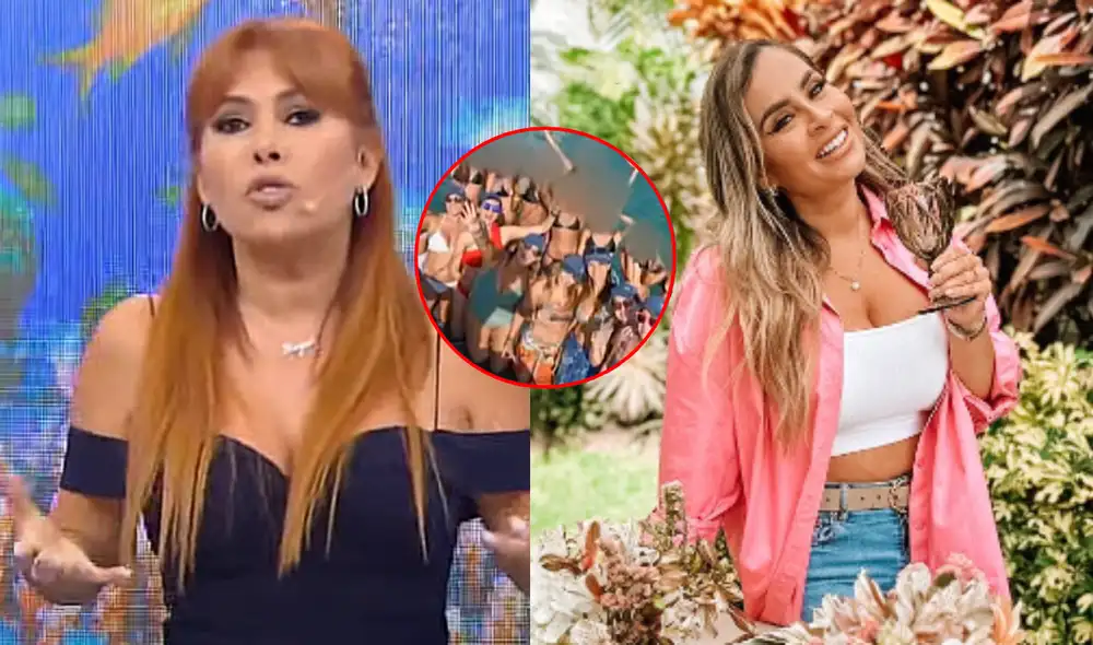 Magaly Medina fue enfática al opinar sobre el viaje de Ethel Pozo. Foto: composición LR/Magaly TV, la firme