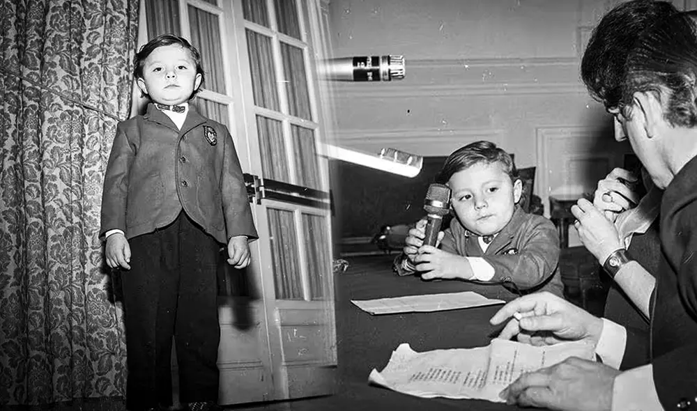 Fue el 25 de julio de 1969 que Alfonso de Bohemia Portugal pudo demostrar ante la prensa la capacidad intelectual que poseía. Foto: composición LR/Archivo histórico GEC