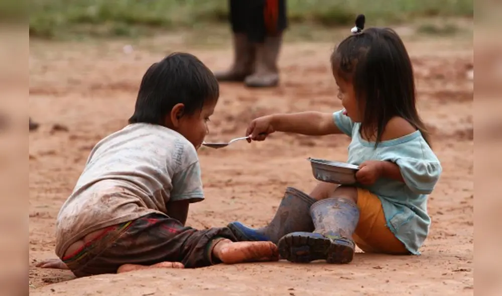 La desnutrición crónica aumentó a 8,1% en menores de 5 años en zonas urbanas. Foto: difusión