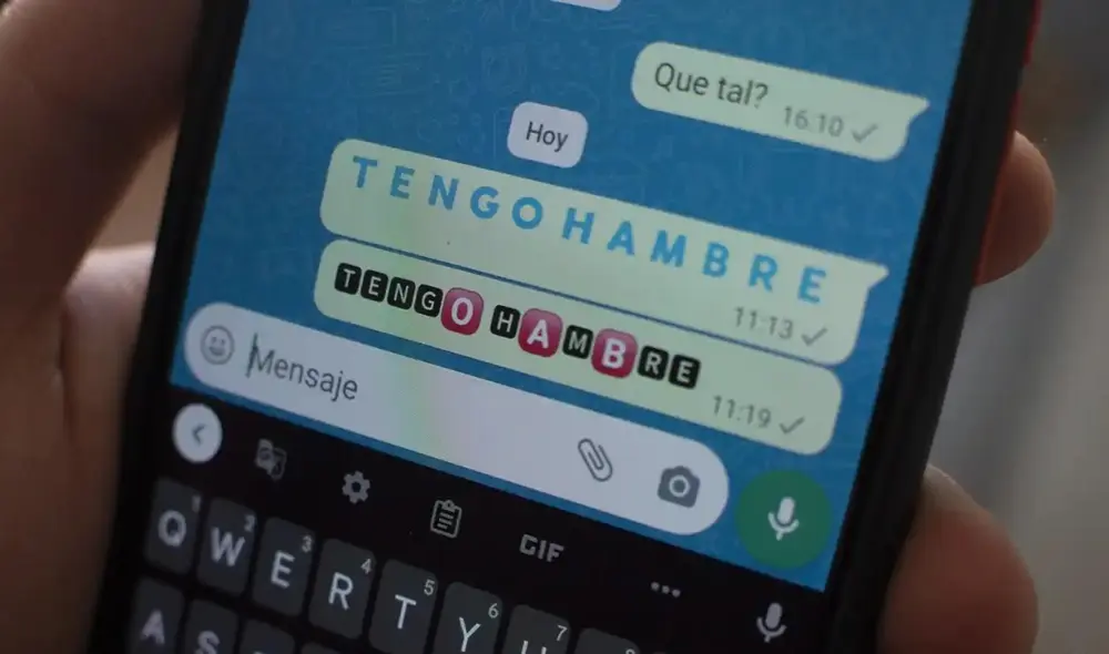 WhatsApp permite cambiar el formato del texto; sin embargo, no permite cambiar el estilo ni el color. Foto: Composición LR | El Androide Libre