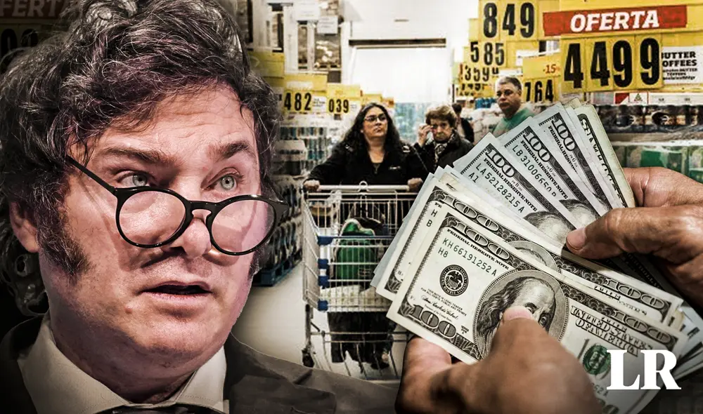 Inflación en Argentina supera el 200%. Foto: Composición LR/ Ámbito