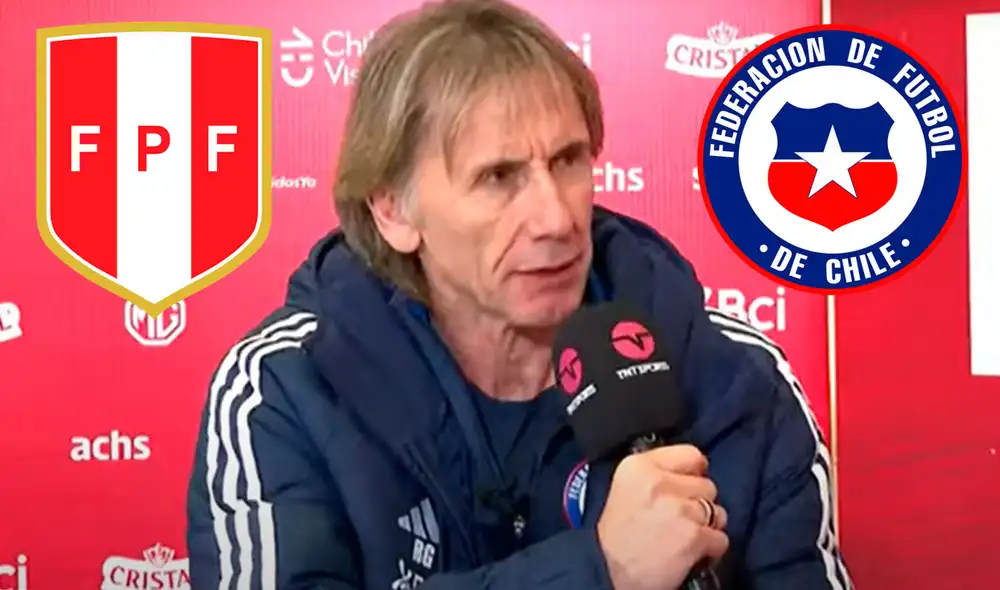 Ricardo Gareca llegó a la selección chilena en enero del 2024. Foto: composición GLR/captura de TNT Sports.