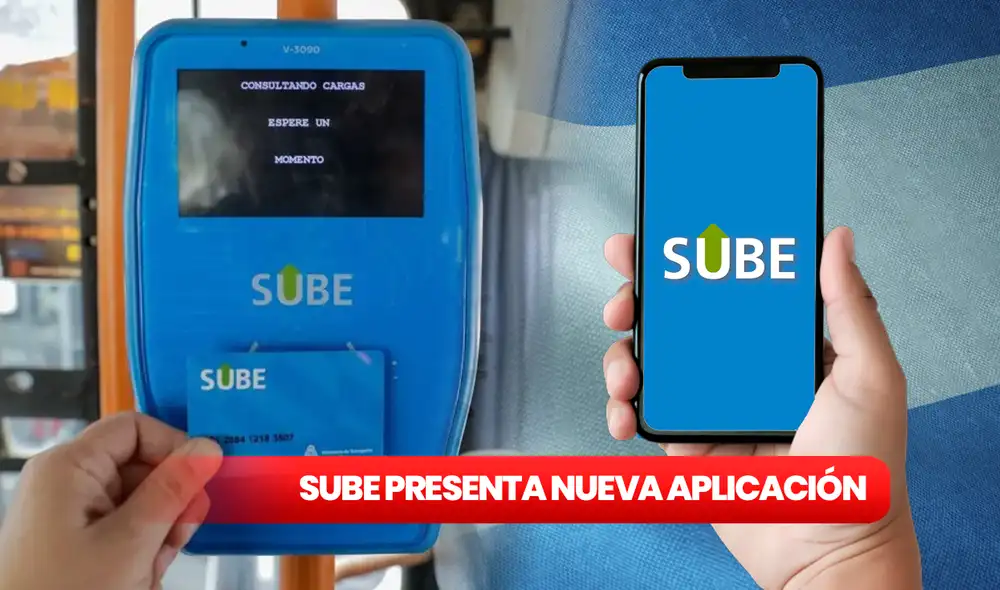 A partir de junio, la nueva app de SUBE beneficiará a más de 3.200 usuarios en Argentina. Foto: composición LR/Sube/ Ministerio de Transporte