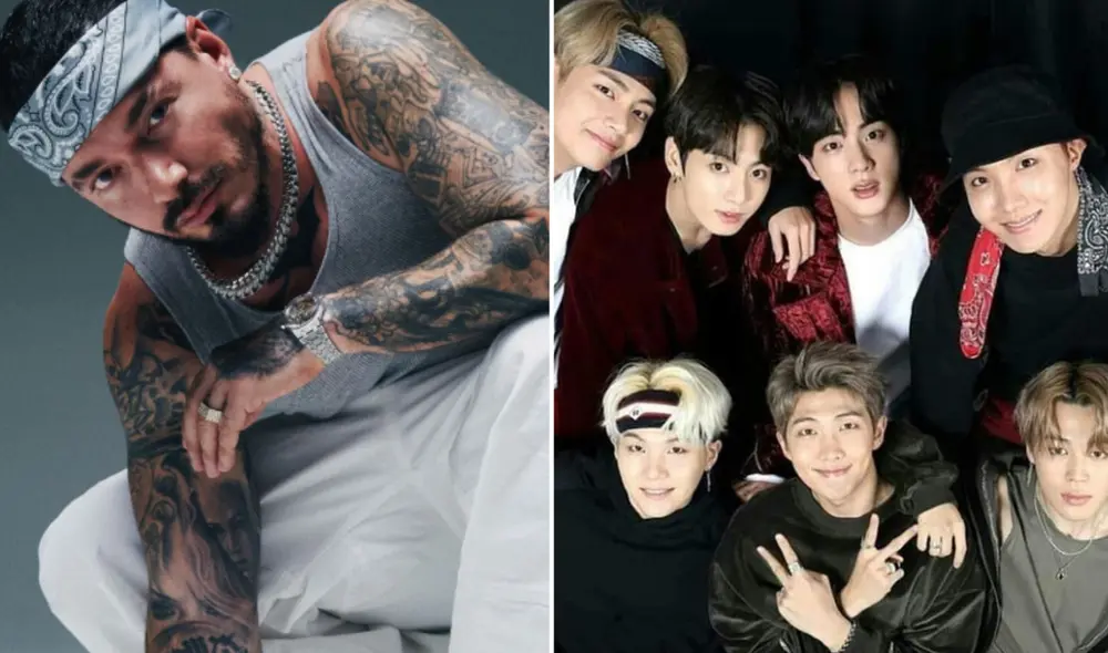 Los miembros de BTS se encuentran cumpliendo el servicio militar, mientras que J Balvin reveló una gran sorpresa para los fans del k-pop. Foto: composición LR/HYBE/Billboard