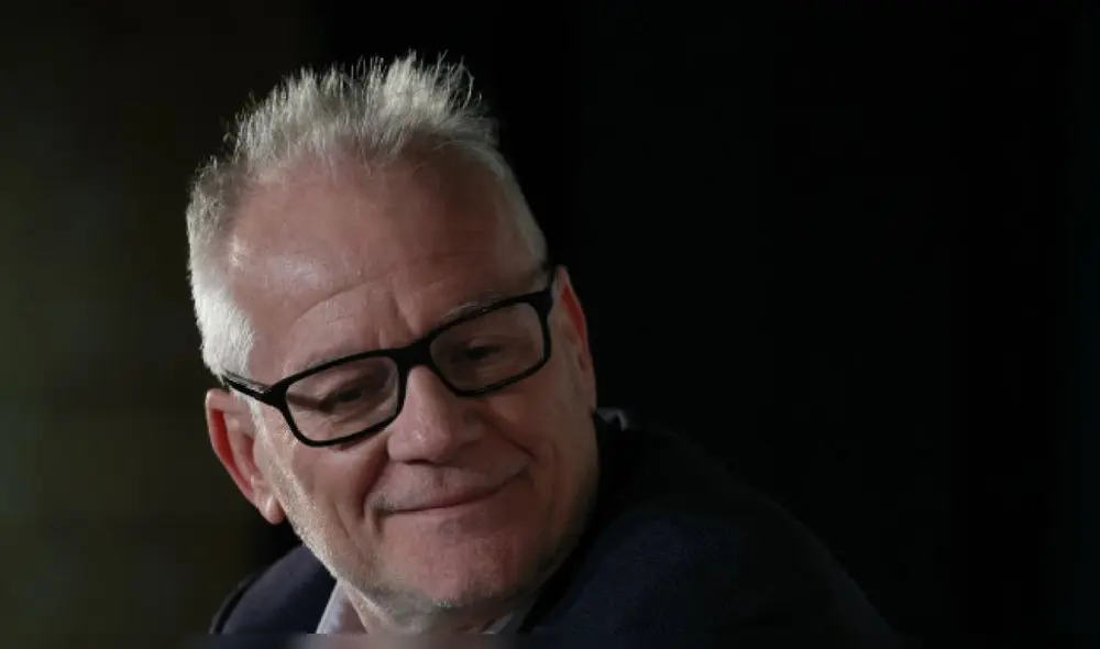 Thierry Frémaux, director del Festival, evitó los temas polémicos alrededor de  Cannes. "Ya no se habla de cine", dijo.  Foto: AFP