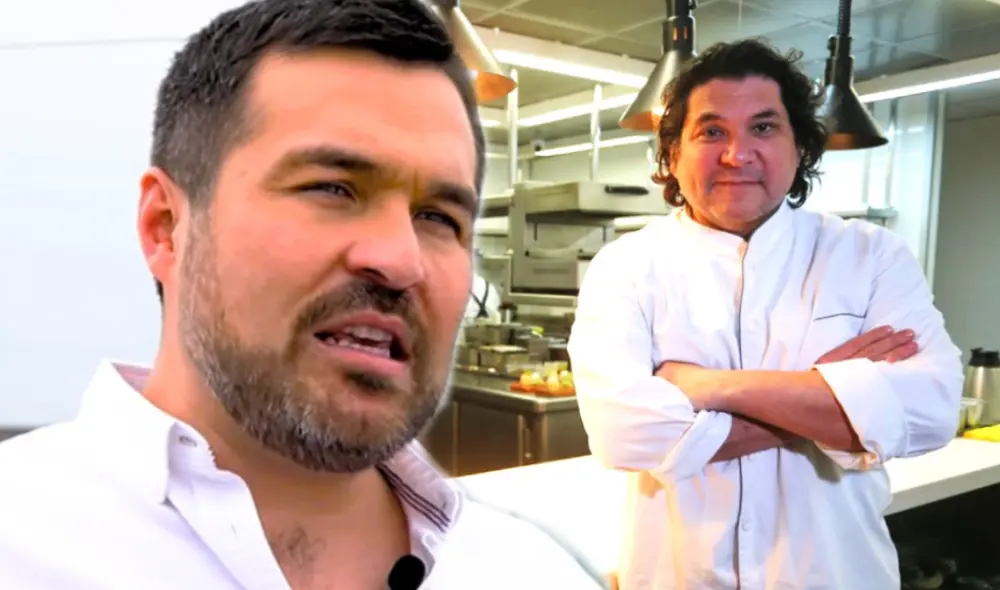 Giacomo Bocchio contó que buscó a Gastón Acurio para consejos gastronómicos. Foto: composición LR/YouTube/Agranda TV/Andina