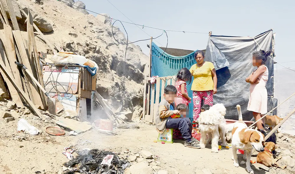 Golpe. Las familias capitalinas padecen más hambre que el total a nivel nacional, rural y del resto urbano. Bonos no serán suficientes para mitigar el impacto. Foto: difusión
