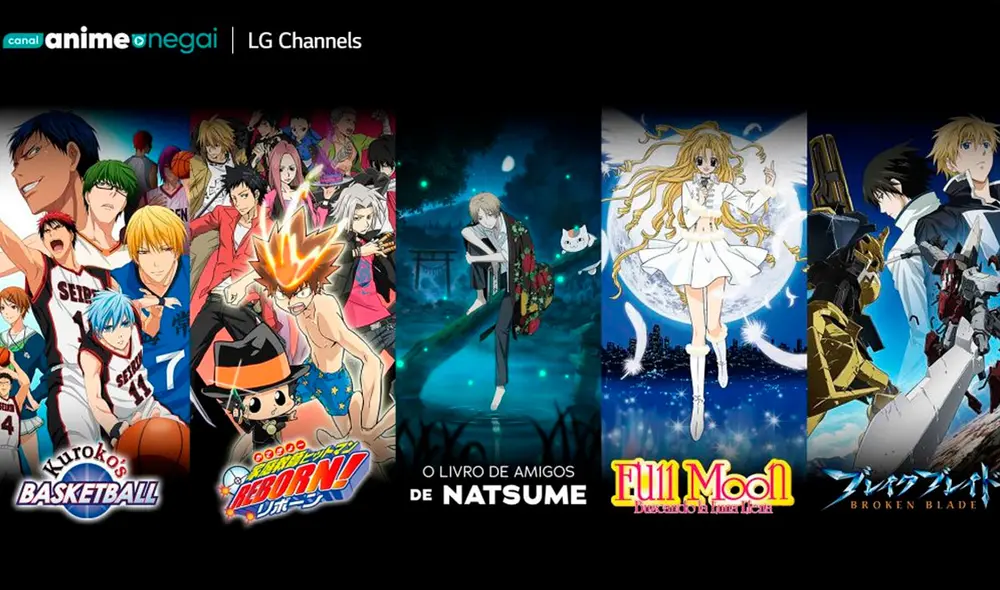 Plataforma de animes estará disponible gratis en los televisores de LG. Foto: Anime Onegai