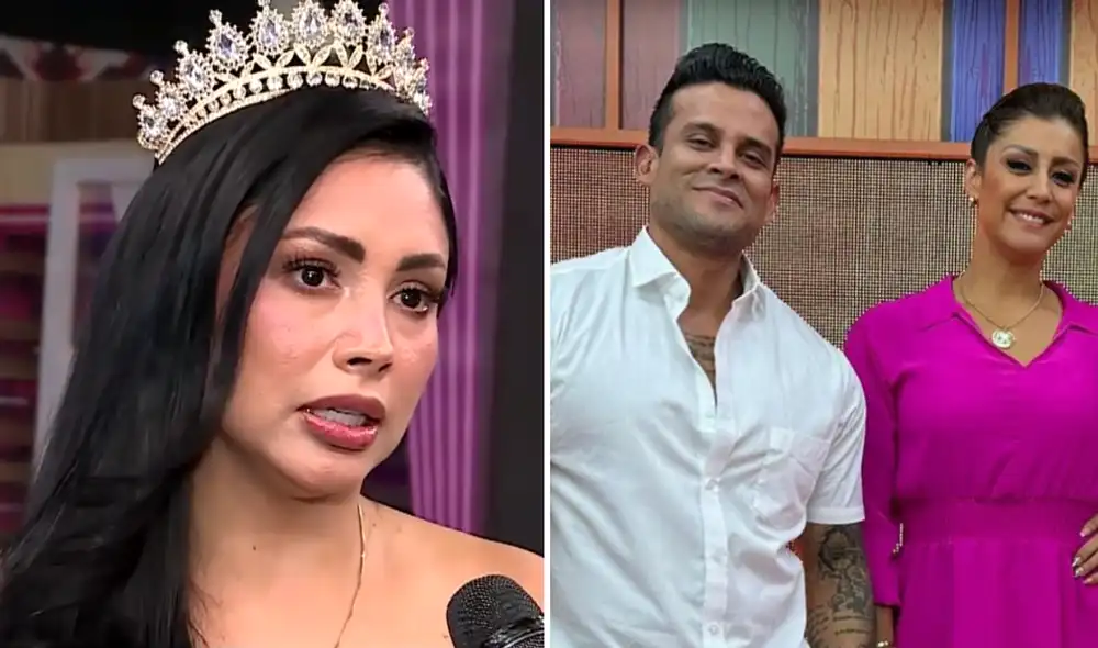 Pamela Franco se separó de Christian Domínguez tras ampay del cantante. Foto: composición LR/América TV/Panamericana TV