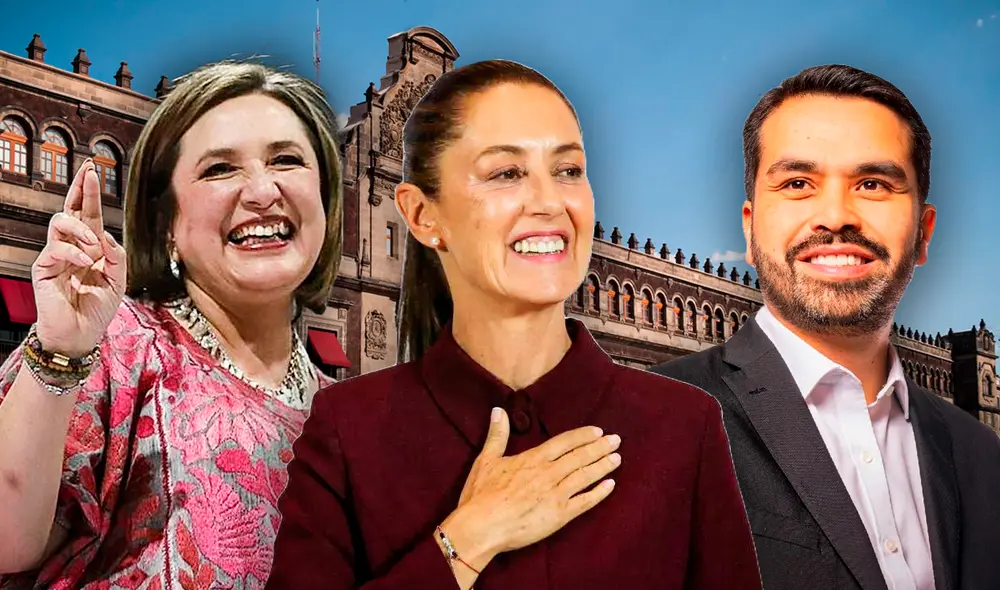 Claudia Sheinbaum es la candidata que ha liderado las últimas encuestas en México. Foto: composición LR/Semana