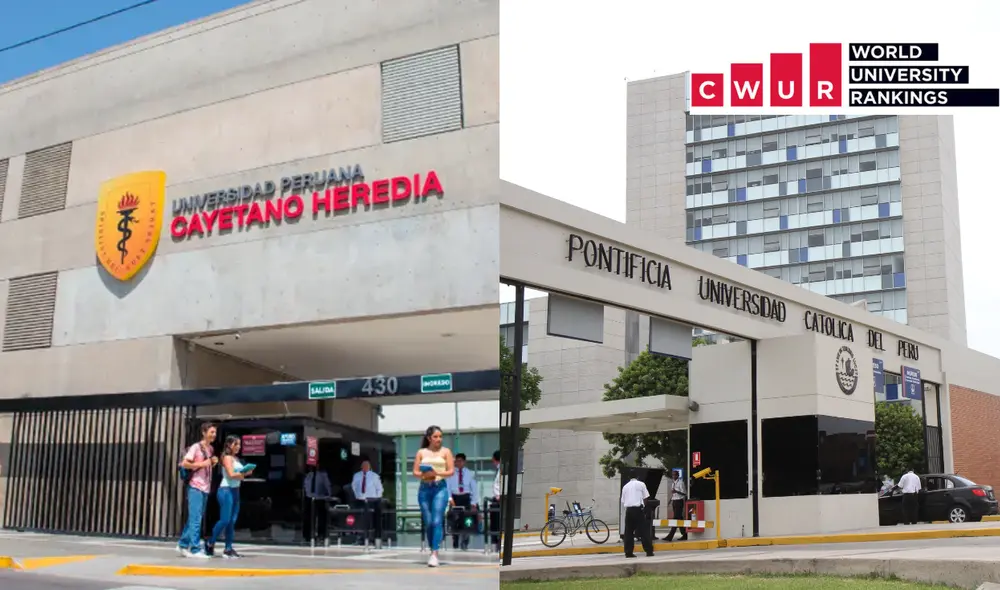 Estas son las dos universidades que se encuentran dentro del ranking de CWUR. Foto: composición LR/ difusión