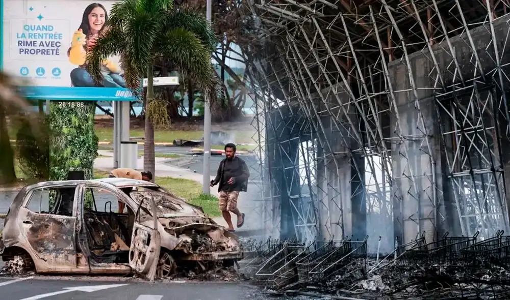 Este decreto fue anunciado por Prisca Thevenot, vocera del Gobierno francés, quien indicó que “la prioridad es restablecer el orden, la calma, la serenidad”. Foto: Composición LR/AFP.