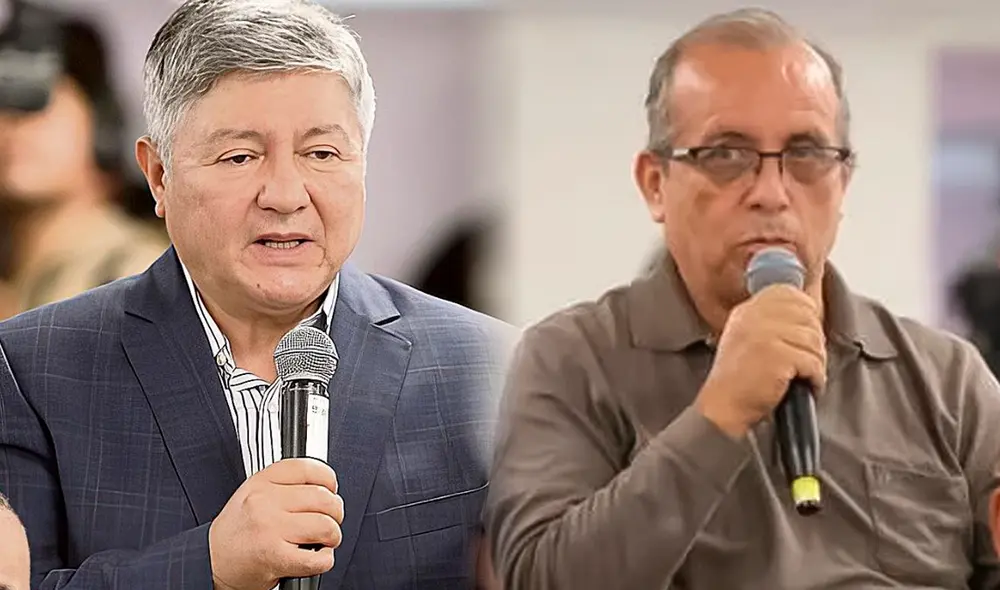 Nicanor Boluarte y Mateo Castañeda fueron detenidos a inicios de mayo. Foto: composición LR/Andina/difusión