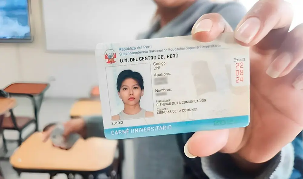 El documento que posibilita el medio pasaje en el transporte público tiene un año de vigencia. Foto: UNCP