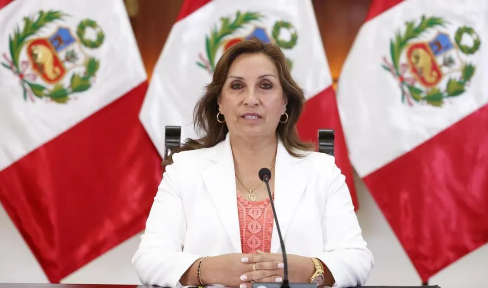 Dina Boluarte aseguró que seguirá en el cargo hasta el 2026. Foto: Presidencia Dina Boluarte aseguró que seguirá en el cargo hasta el 2026. Foto: Presidencia