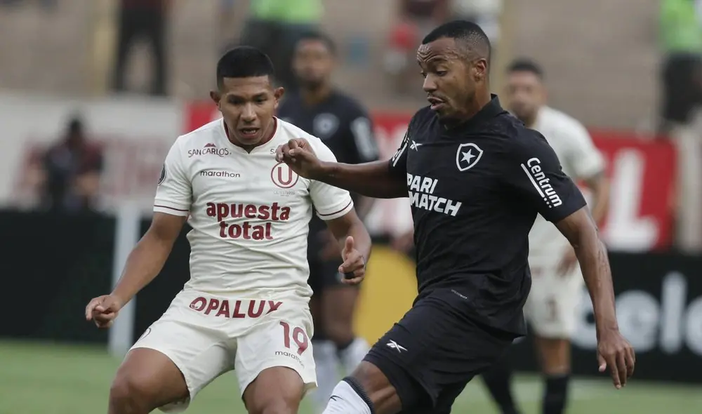 Universitario recibió a Botafogo en el Monumental por la Copa Libertadores. Foto: La República/Luis Jiménez