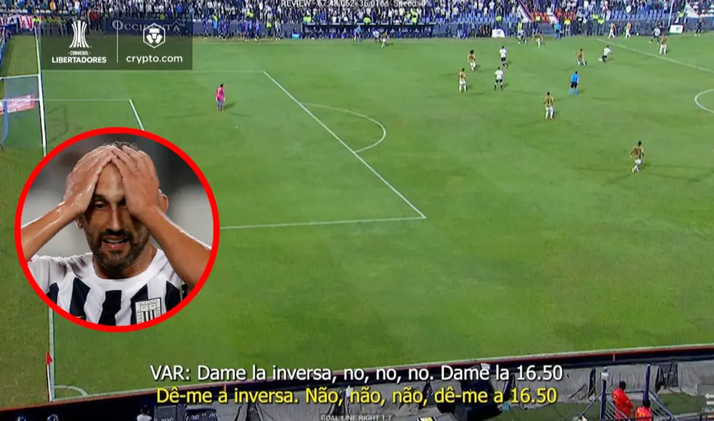 Alianza Lima está en último lugar del grupo A de la Copa Libertadores 2024. Foto: composición GLR/captura VAR