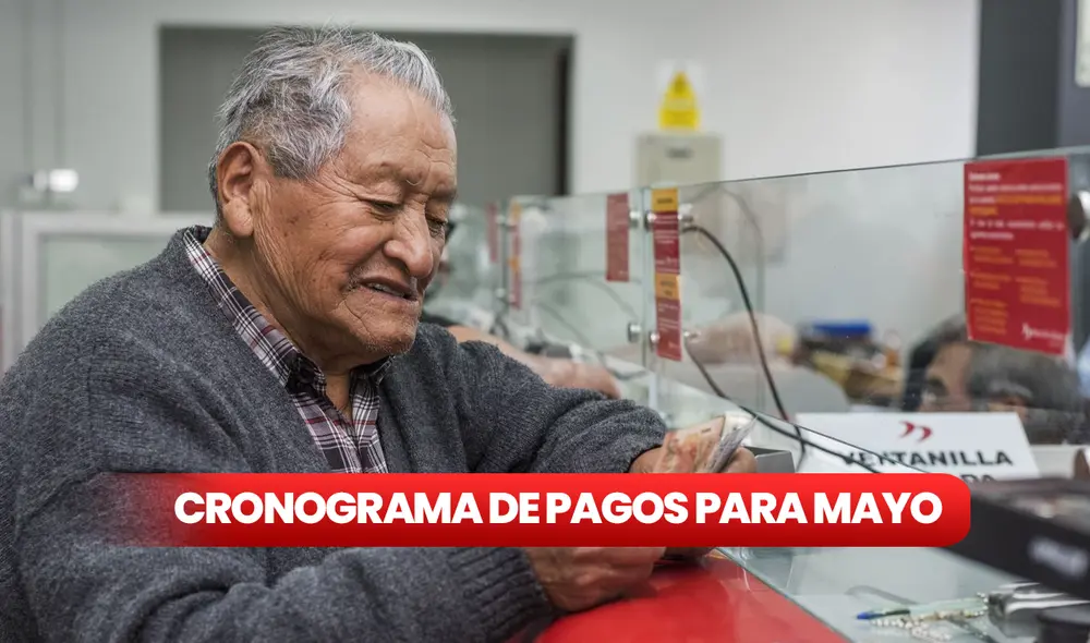 El pago de las pensiones a domicilio comenzó el último martes 14 de mayo. Foto: composición LR/Andina