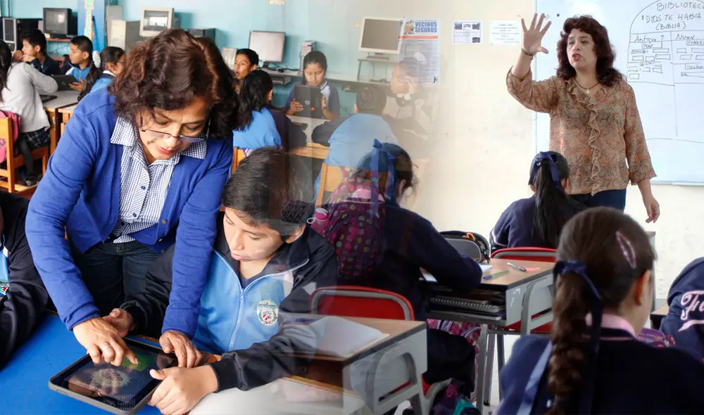 El Día del Docente peruano se celebra cada 6 de julio. Foto: composición LR/Andina